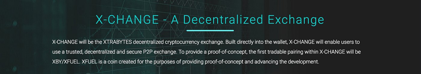 X-CHANGE — One of Xtrabytes modules / Xtrabytes Website